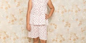 Girls Red Heart Co Ord Set