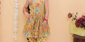 Girls Yellow Bliss Pant Suits