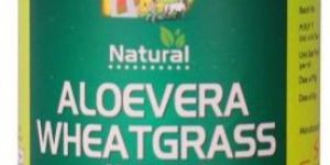 Natural Aloevera Wheatgrass Juice