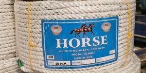 10mm White Resham Rope