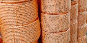 12mm Orange Polypropylene Rope