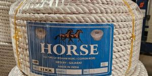 12mm White Resham Rope