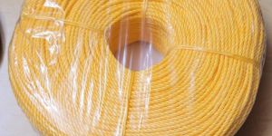 3mm Yellow Polypropylene Rope