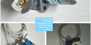 Alluminium Casting Halogen Holder