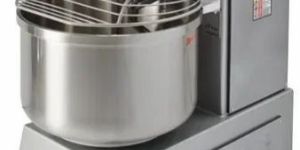 Stainless Steel Fixed Bowl Spiral Mixer Machine