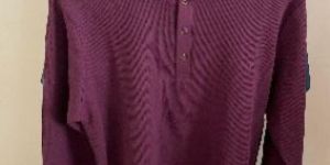 Men' 100% Cotton Flat Knit T Shirts