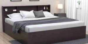 Phoenix Cot Storage Queen Size Plywood Bed 60/78