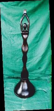 Fiber Black Lady Oscar Trophy