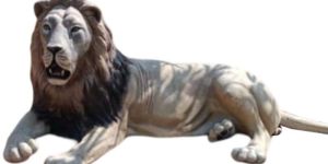 Fiber Lion Statue