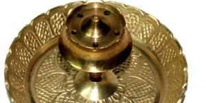 Engraved Brass Agarbatti Stand