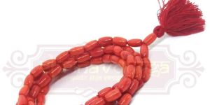 red coral moonga mala