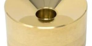 Sleek Gold Metal Incense Stick Holder