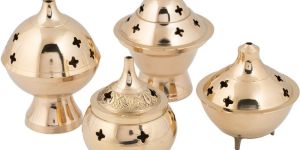 traditional brass incense burners