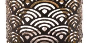 Zen Black Metal Incense Burner