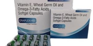 Vitamin E Wheat Germ Oil omega-3-fatty Acids Softgel Capsules
