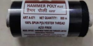 Vardhman Ae Hammer Poly Plus Black Spun Polyester Threads