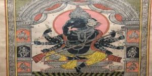 Traditional Indian Mahaganapati Painting