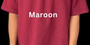 100% French Terry Cotton Round Neck Oversized 240 GSM T-shirt