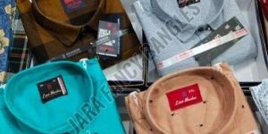 Printed Cotton Men Half Sleeve Shirt