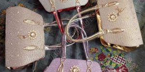 Multicolor Rexine Fancy Ladies Hand Bags