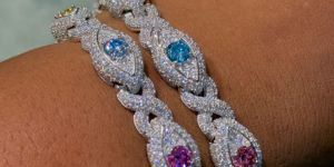 Moissanite Iced Out Women Bracelet