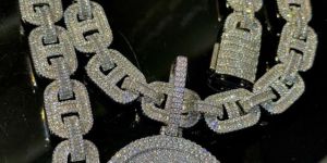 Rapper Style Hip Hop Silver Pendant