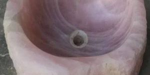 Rose Quartz Wash Basin