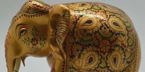 Royal Wooden Elephant Statue