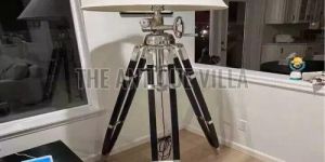 Royal Black Tripod Floor Lamp