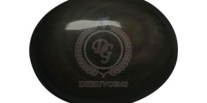 TGM 0675 Black Oval Obsidian Stones