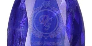 TGM 0731 Blue Pear Kynite Gemstones