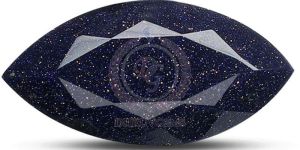 TGM 0972 Blue Marking Sand Stone Gemstone