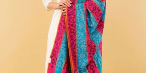 Ladies Striped Pashmina Shawl