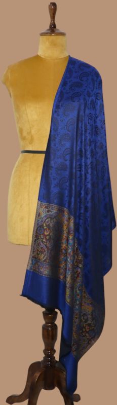 Silk Self Palla Stoles