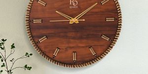 The Heritage Grand Shadow Dual-Line Jute Silent Mariner Chronometer Wall Clock