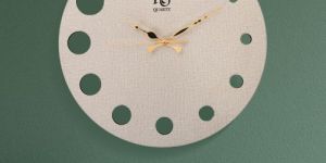The Ivory Circle Progression Wall Clock