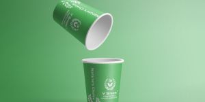 Eco Friendly Bio Compostable Paper Cup