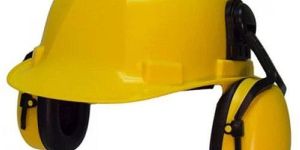 Safety Helmet With Ear Muffs