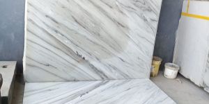 87x75mm White Raymond Aspur Marble Slab