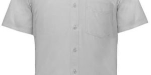 Mens Poly Cotton Half Sleeve Shirts