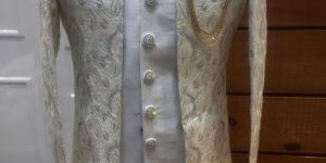 Mens Designer Indo Western Sherwani Set