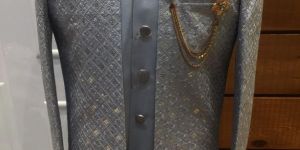 Mens Traditional Indo Western Sherwani Set