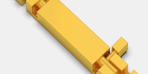 RB-TB-004 Brass Tower Bolt