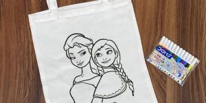 Printed Shopping Hand Bags