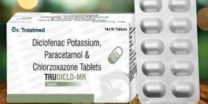 Diclofenac Potassium. Paracetamol & Chlorzoxazone Tablets
