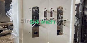 54 Inch Color Coated Heavy Steel Double Door Safety Locker