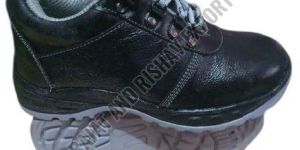 Mens Leather Construction Safety Shoes