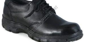 Mens PVC Sole Security Guard Safety Shoes