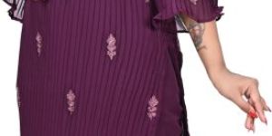 Womens Embroidery Festive Party Wear Kurti Pant Set