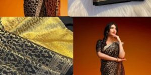 Warm Silk Sarees with Floral Design